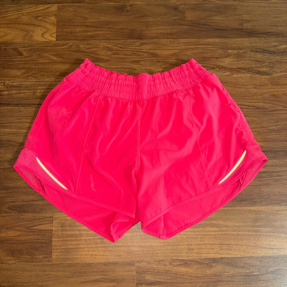 Lululemon Hotty Hot pink Shorts